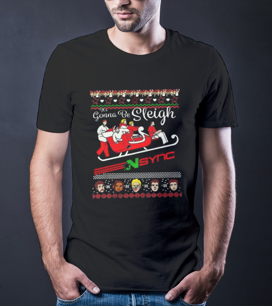 NSync It's Gonna Be Sleigh Christmas T-Shirt