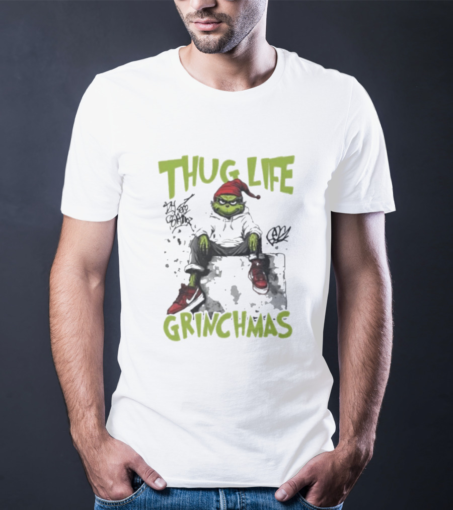 Thug Life Grinchmas T-Shirt
