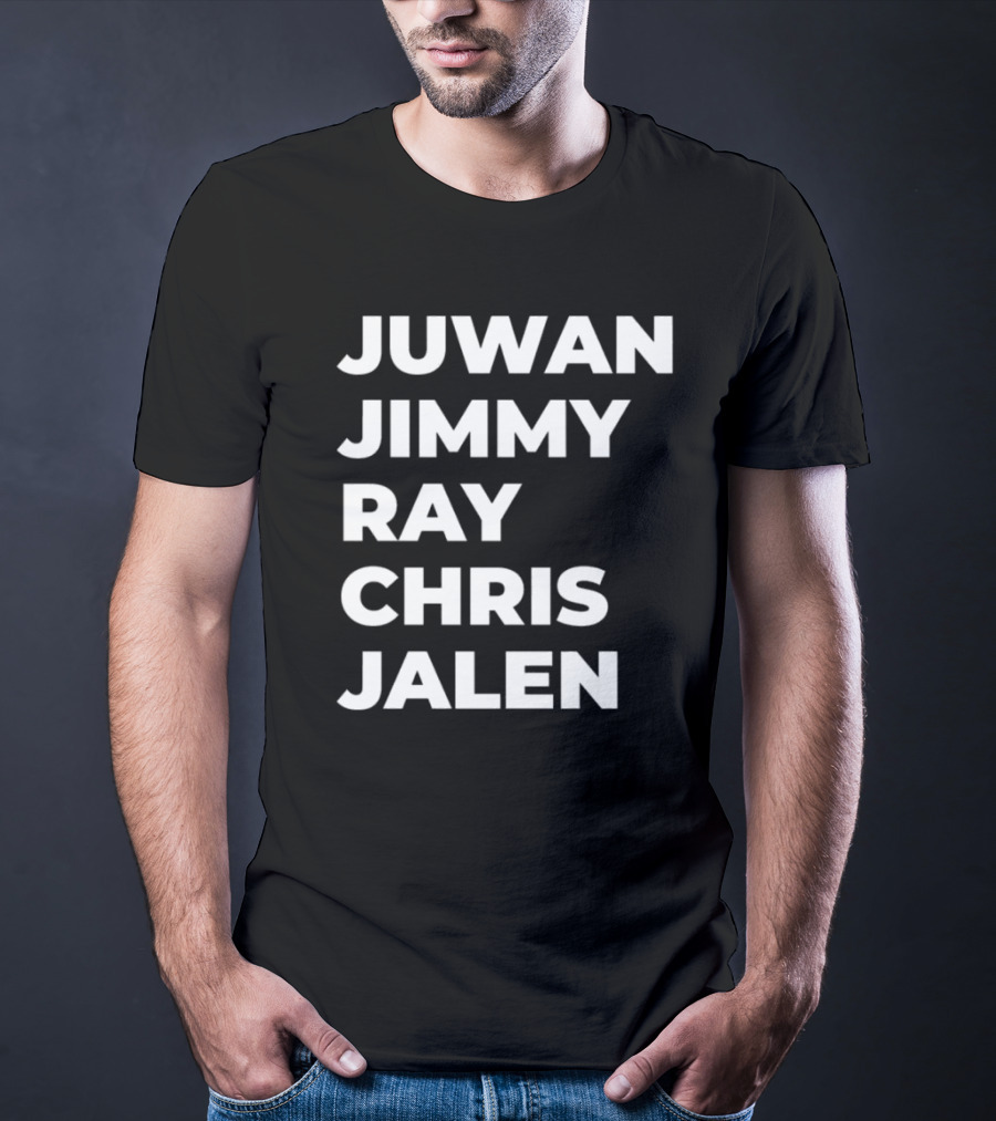 Juwan Jimmy Ray Chris Jalen Basketball Legends T-Shirt
