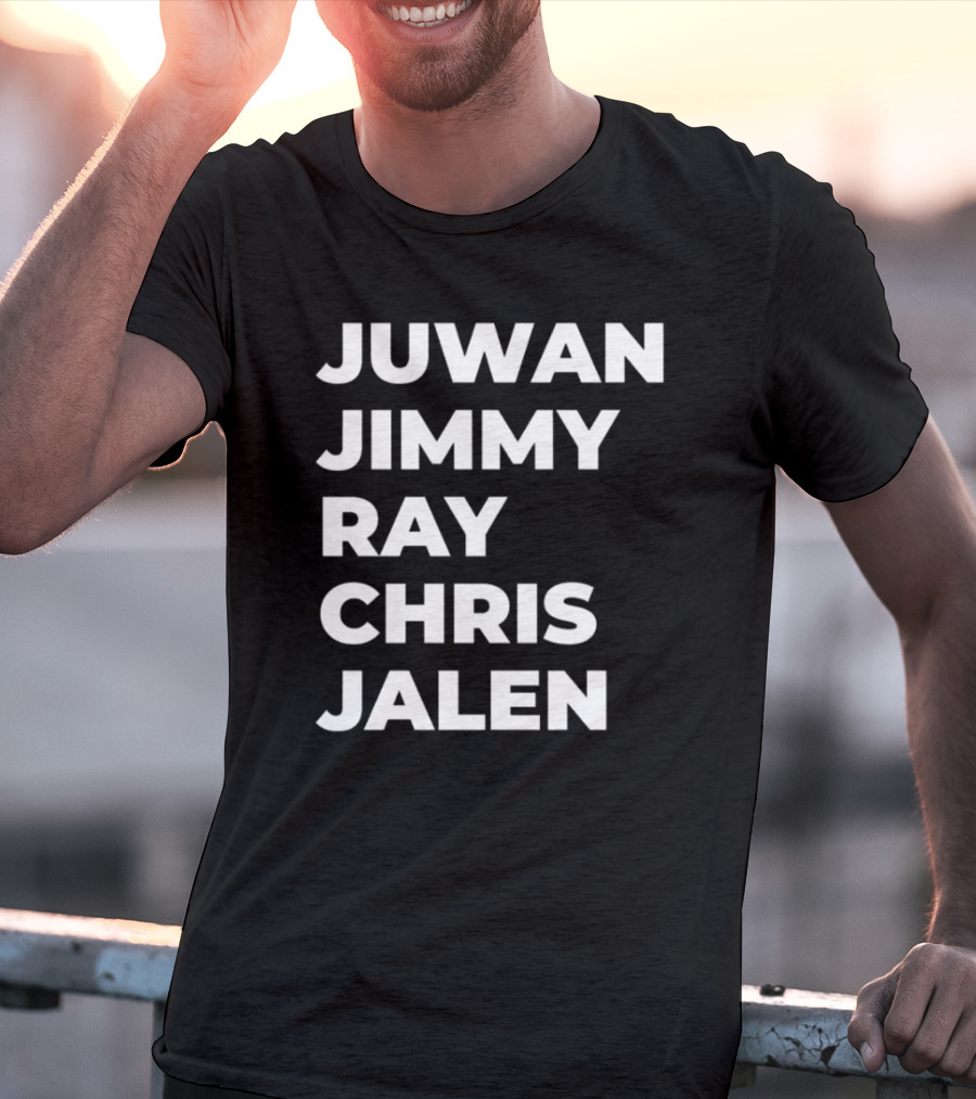 Juwan Jimmy Ray Chris Jalen Basketball Legends T-Shirt