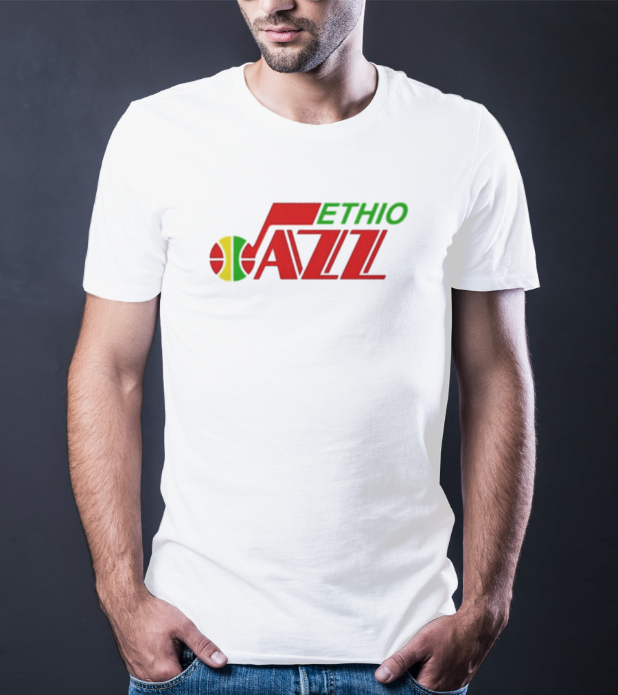 Awesome Tapes From Africa Ethio Jazz Music Basketball Note T-Shirt