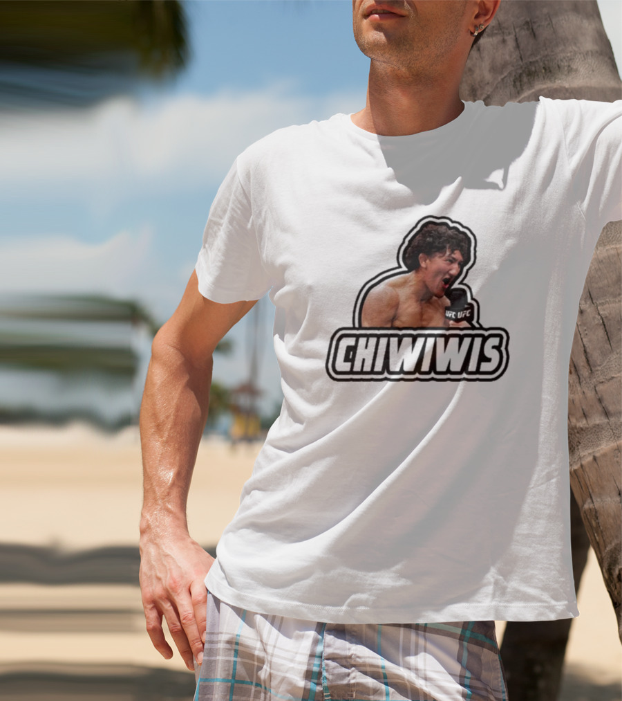 Raul Rosas Jr Chiwiwis UFC Microphone Shout T-Shirt