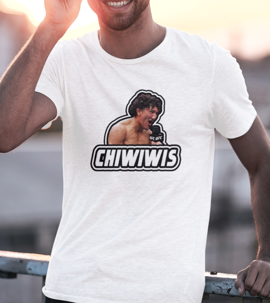 Raul Rosas Jr Chiwiwis UFC Microphone Shout T-Shirt