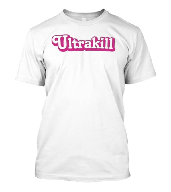Ultrakill Retro Bubble Font T-Shirt