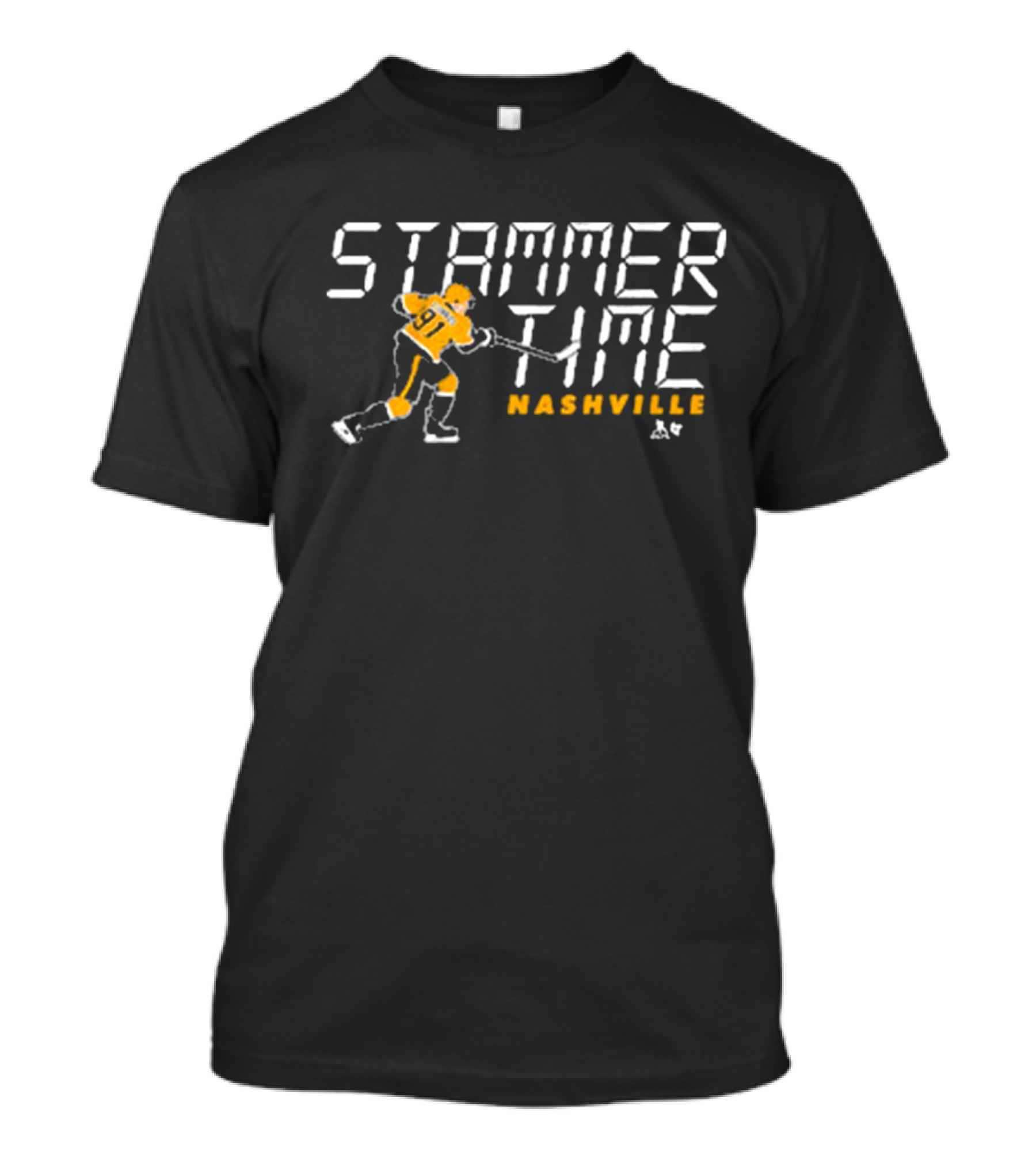 Stammer Time Nashville Hockey 91 T-Shirt