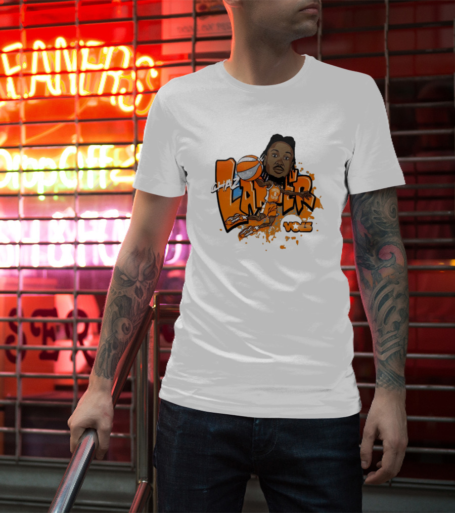 Chaz Lanier Tennessee Vols Basketball Caricature NCAA Volunteers T-Shirt