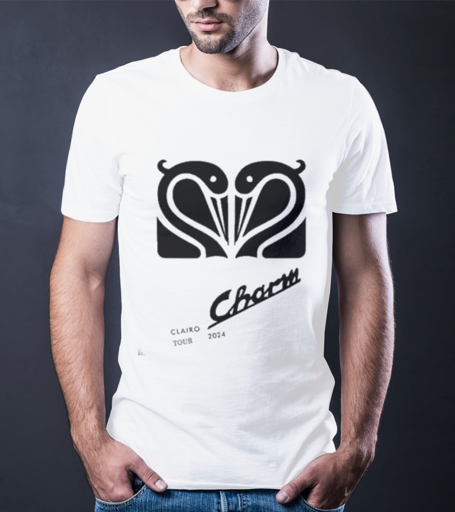 Clairo Charm Swan Tour T-Shirt