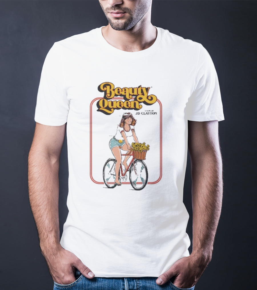Beauty Queen A Song By JD Clayton Bicycle Sunflowers T-Shirt