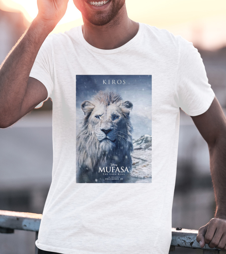 Kiros Mufasa The Lion King Disney In Theatres December 20 T-Shirt