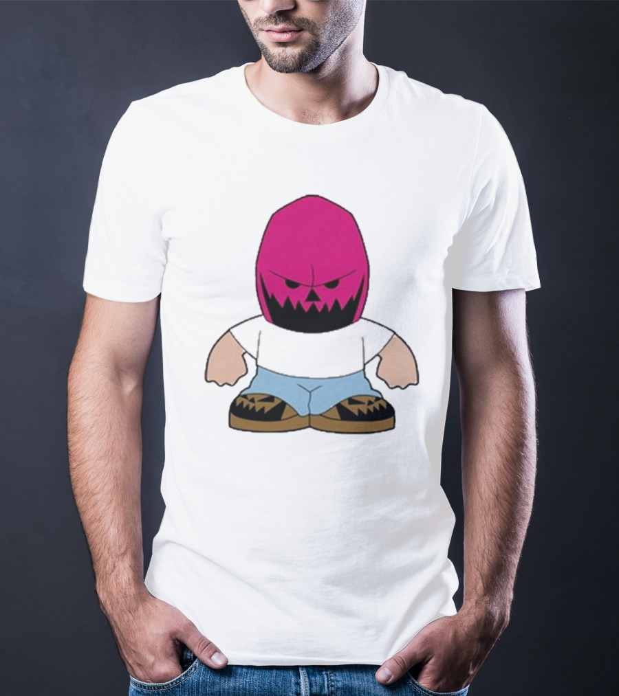 Abbitt 730 Dude Babbitt Revived Pink Mask Character T-Shirt