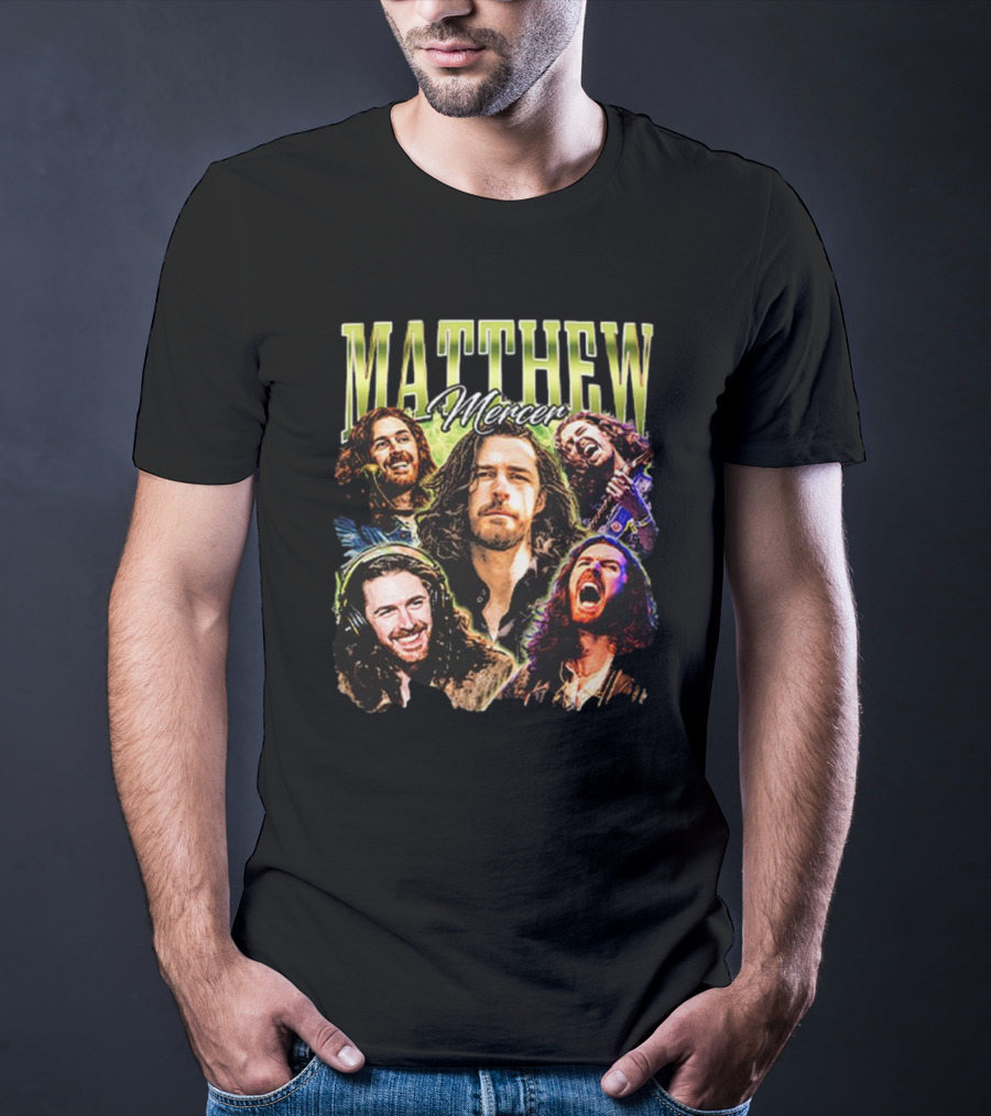 Matthew Mercer Collage Compilation T-Shirt