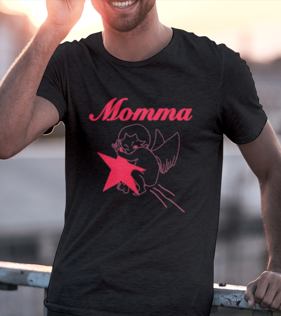 Momma Cupid Star Baby T-Shirt