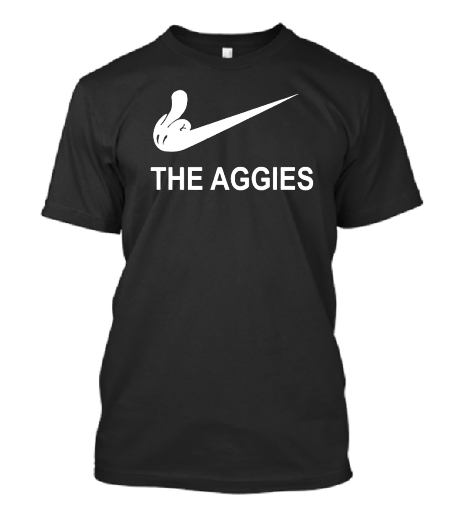 THE AGGIES Logo Musicbylyric Nostalgia Is My Enemy T-Shirt
