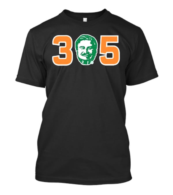 Area Code 305 Flanigan's Miami Sports Legacy T-Shirt