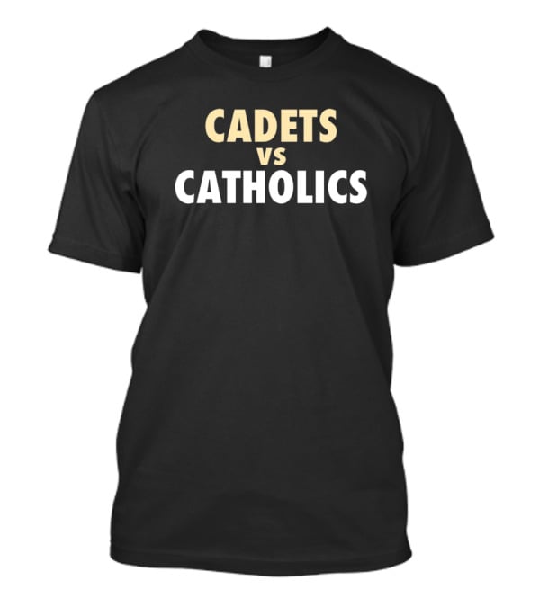 Cadets Vs. Catholics New Orleans Saints NFL Showdown T-Shirt