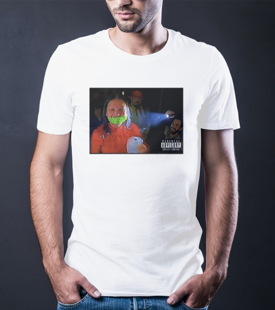 Trishabriellee Fishtank Parental Advisory Explicit Content T-Shirt