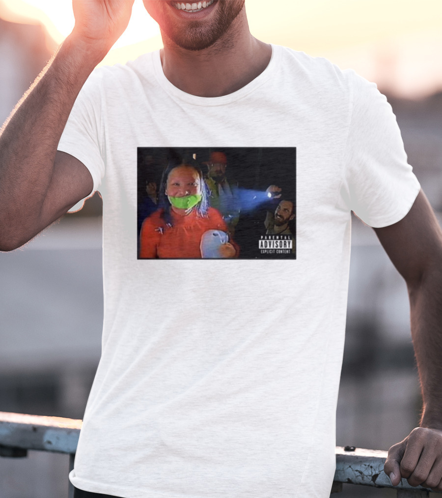 Trishabriellee Fishtank Parental Advisory Explicit Content T-Shirt