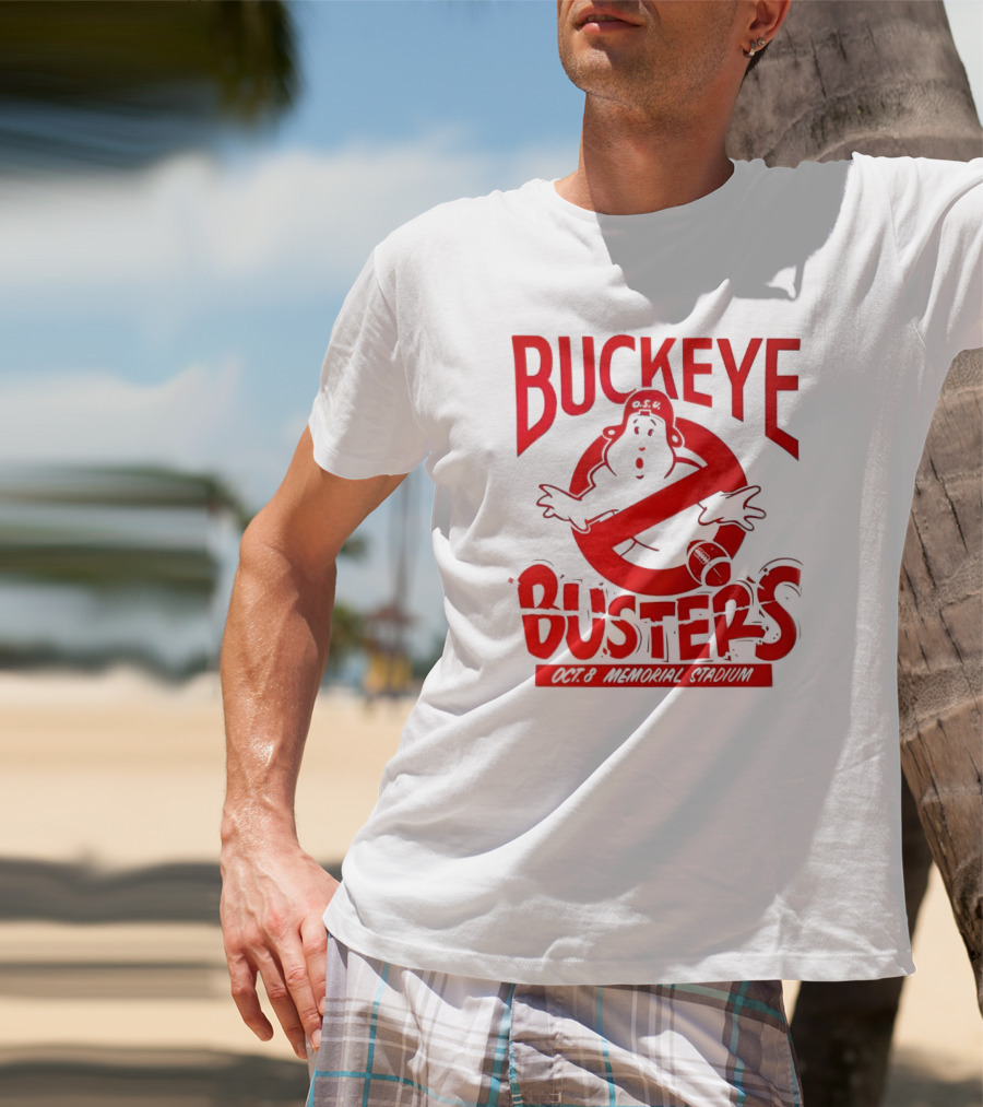 Buckeye Busters Oct 8 Memorial Stadium Indiana Hoosiers OSU T-Shirt