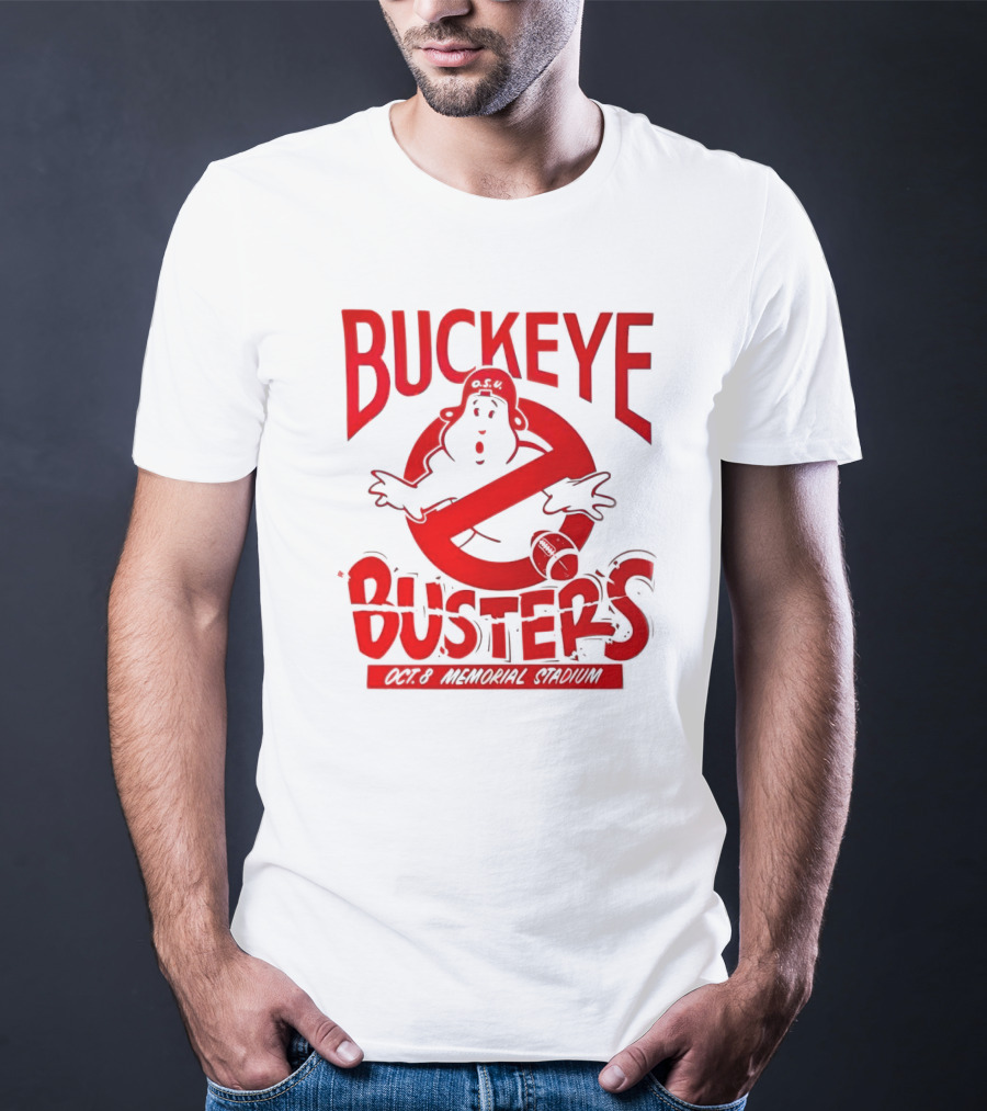 Buckeye Busters Oct 8 Memorial Stadium Indiana Hoosiers OSU T-Shirt