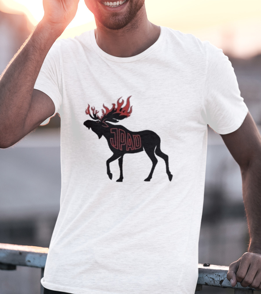 JPAD Flaming Moose Design Jared Jpad Padalecki T-Shirt