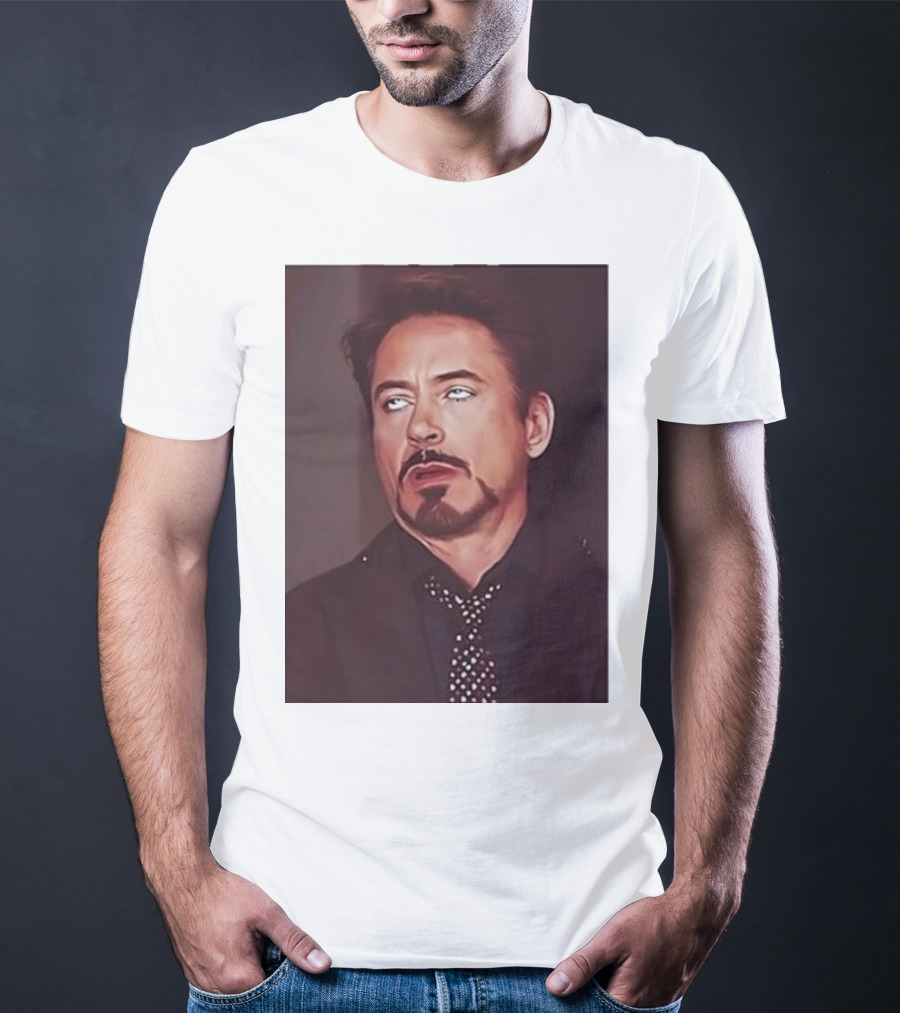 The RDJ Eye Roll Meme Face T-Shirt
