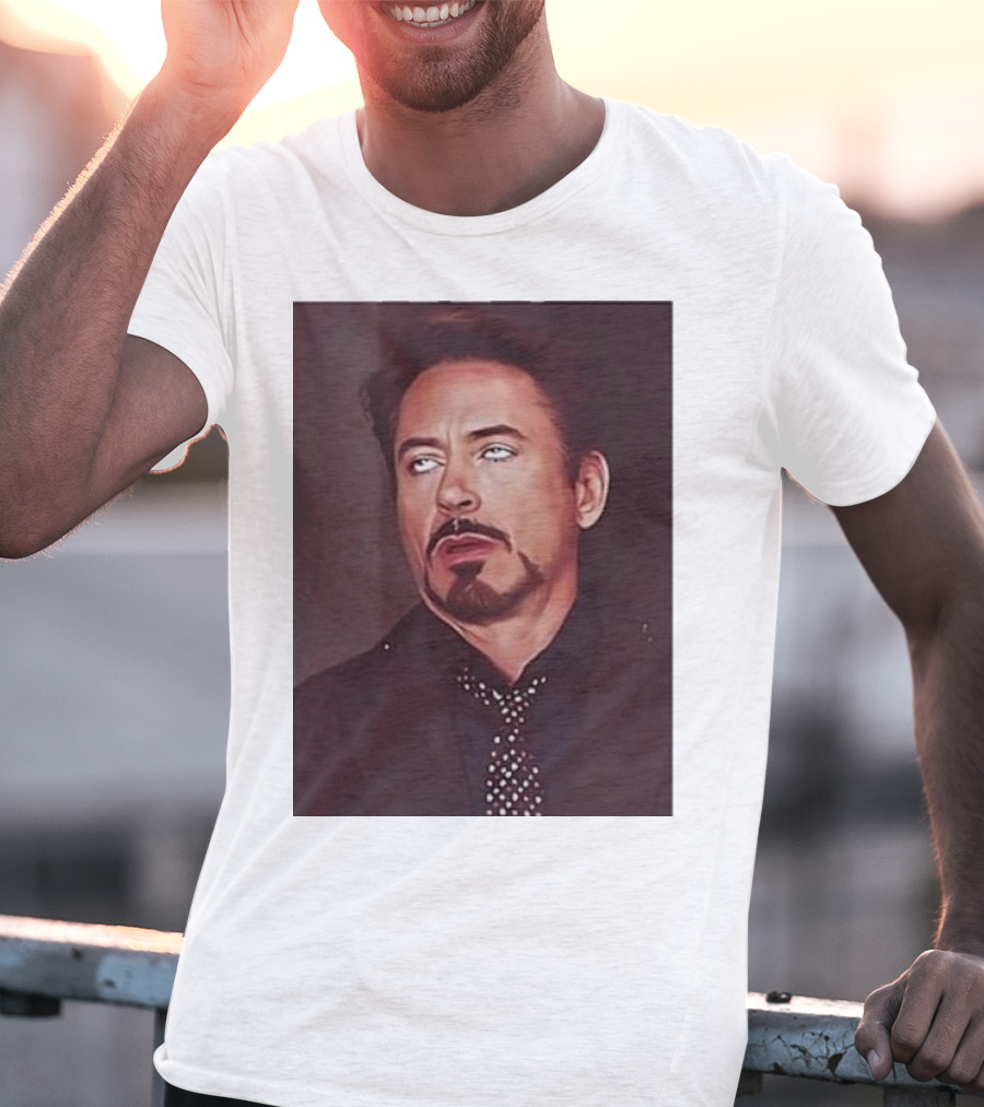 The RDJ Eye Roll Meme Face T-Shirt