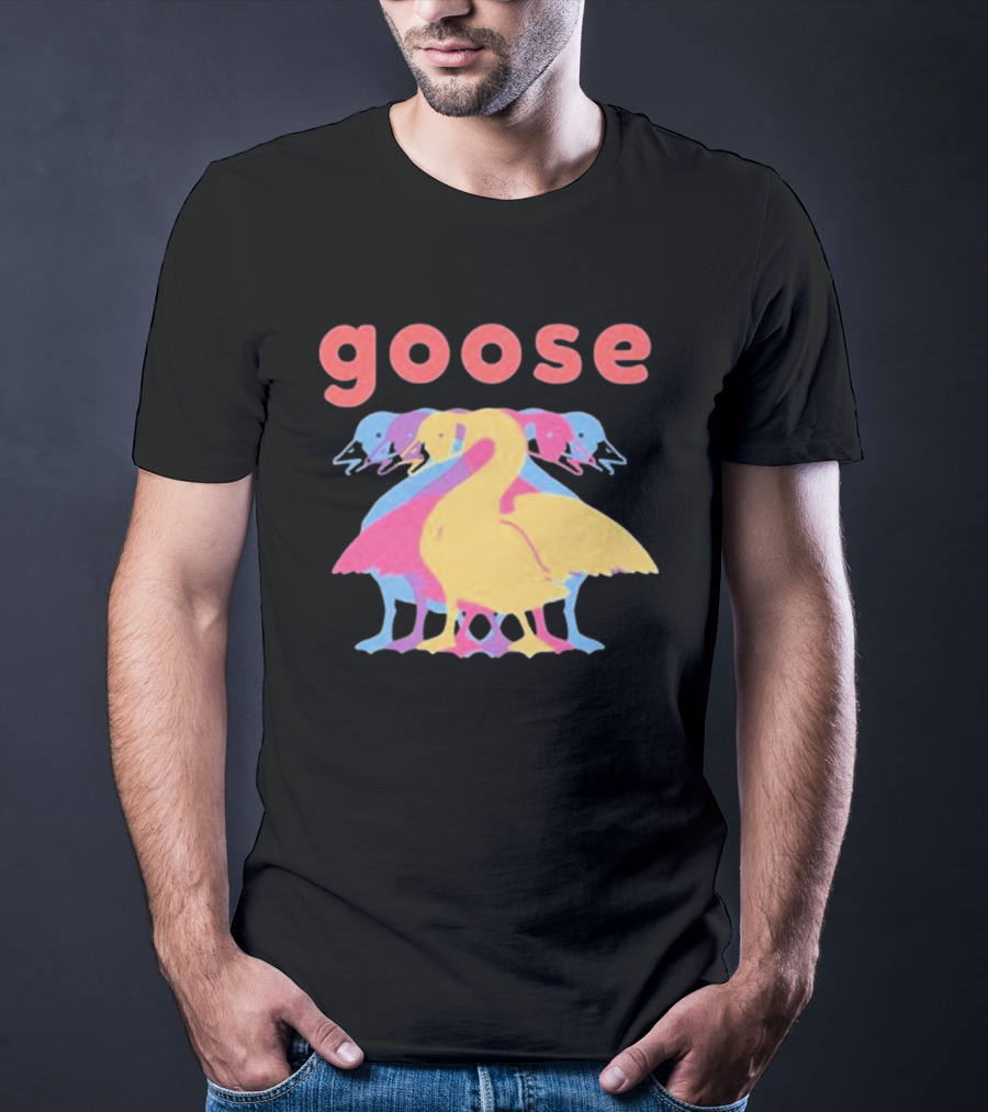 Goose 5 Multi-Colored Layered T-Shirt