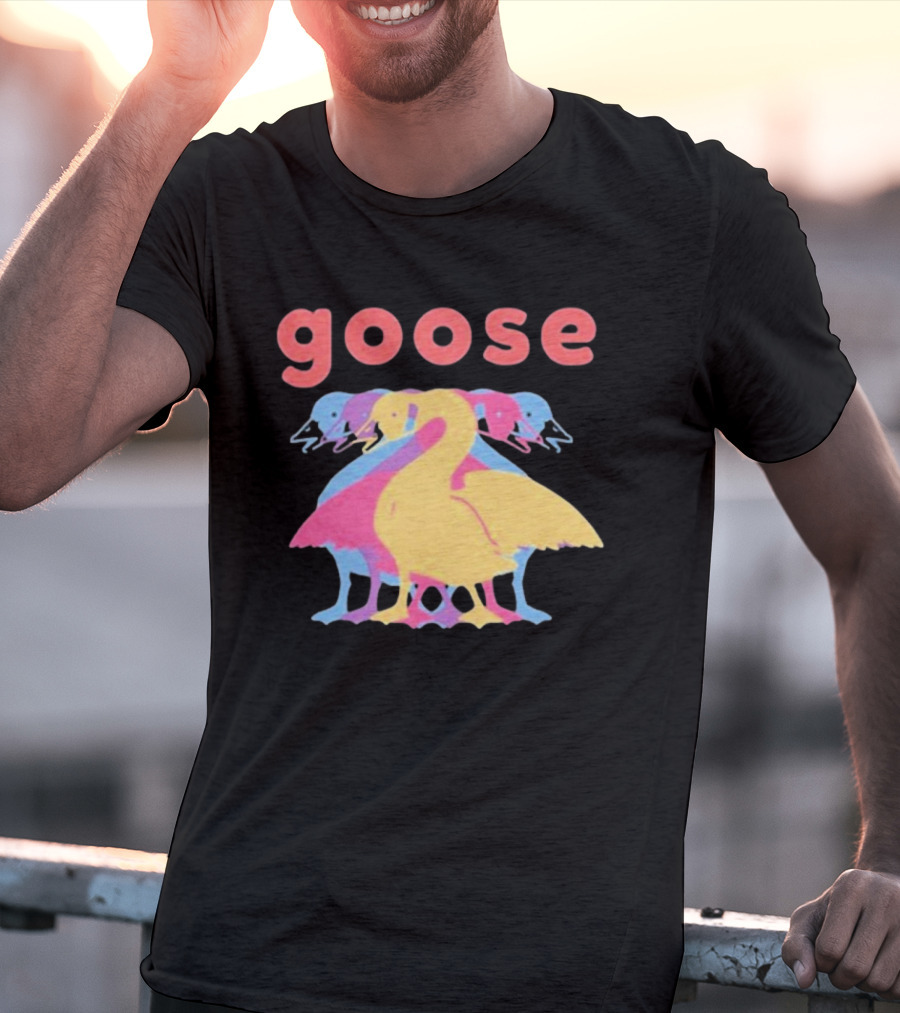 Goose 5 Multi-Colored Layered T-Shirt