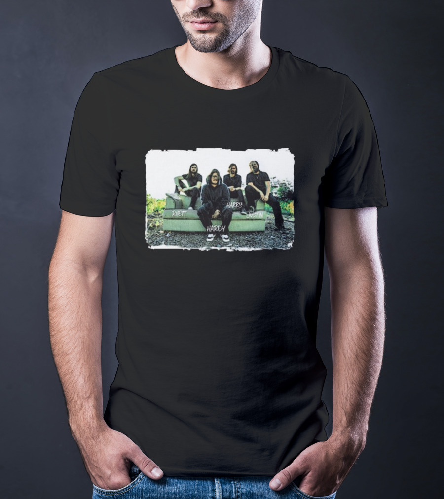 Rhett Hardy Harry Justin Band Photo T-Shirt