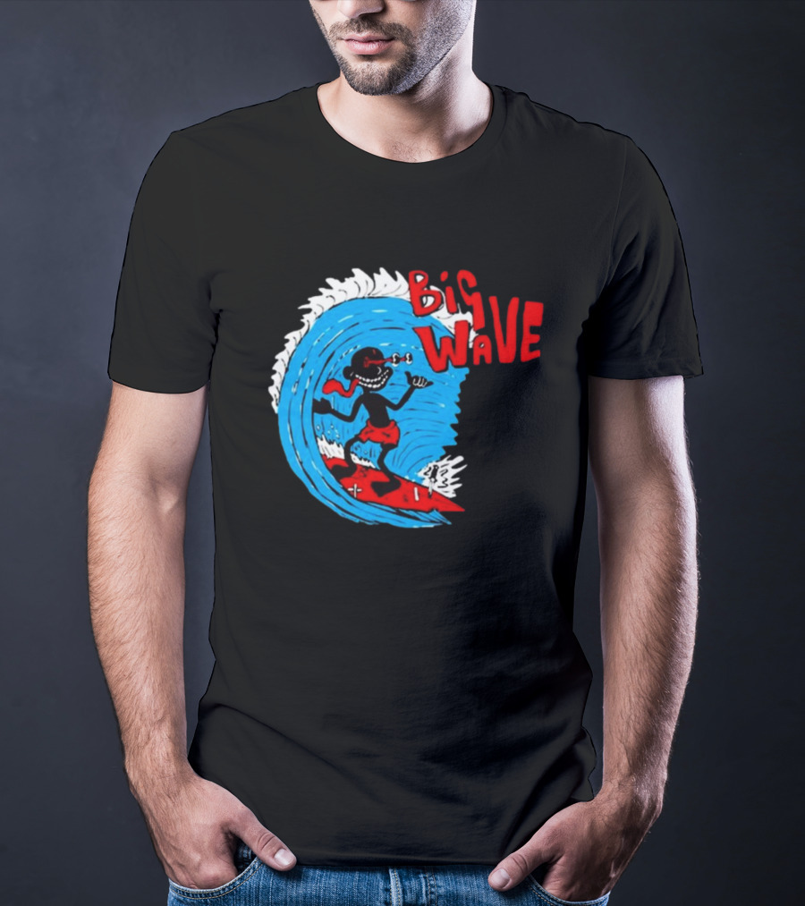 Lil Darkie Big Wave Surfing Vintage T-Shirt