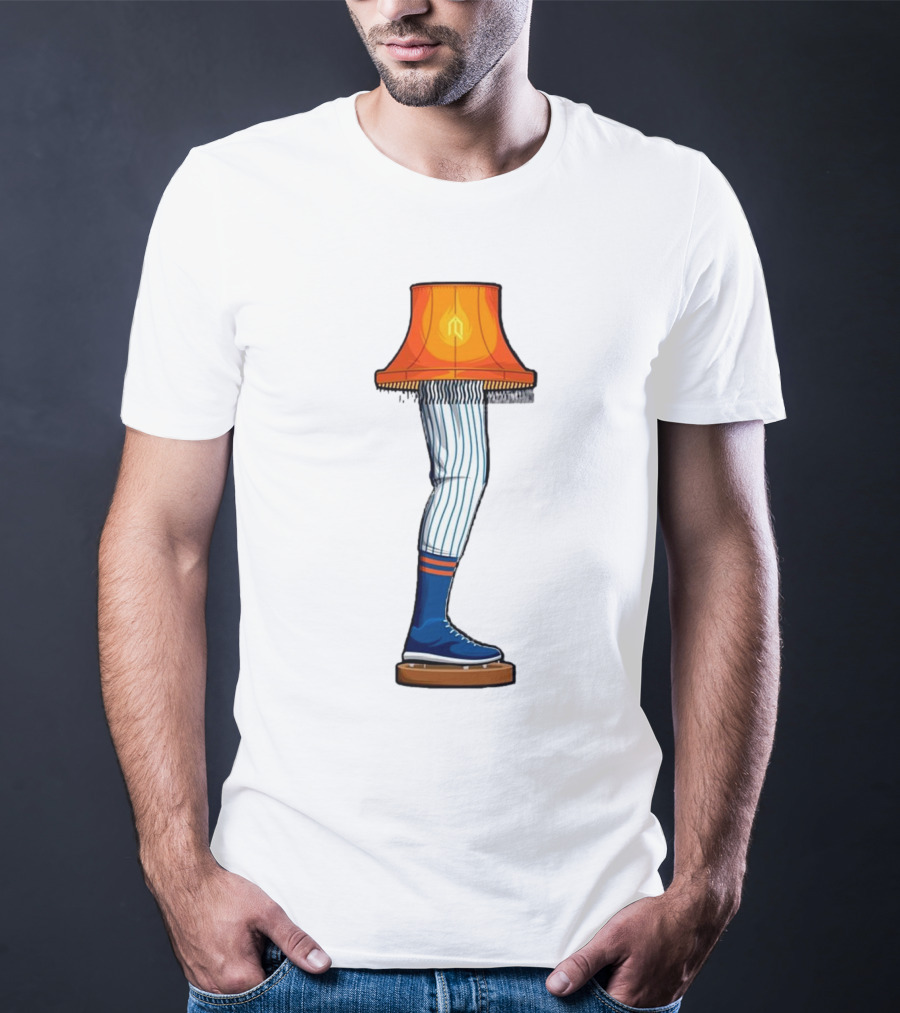 LGM Leg Lamp New York Mets MLB Baseball T-Shirt