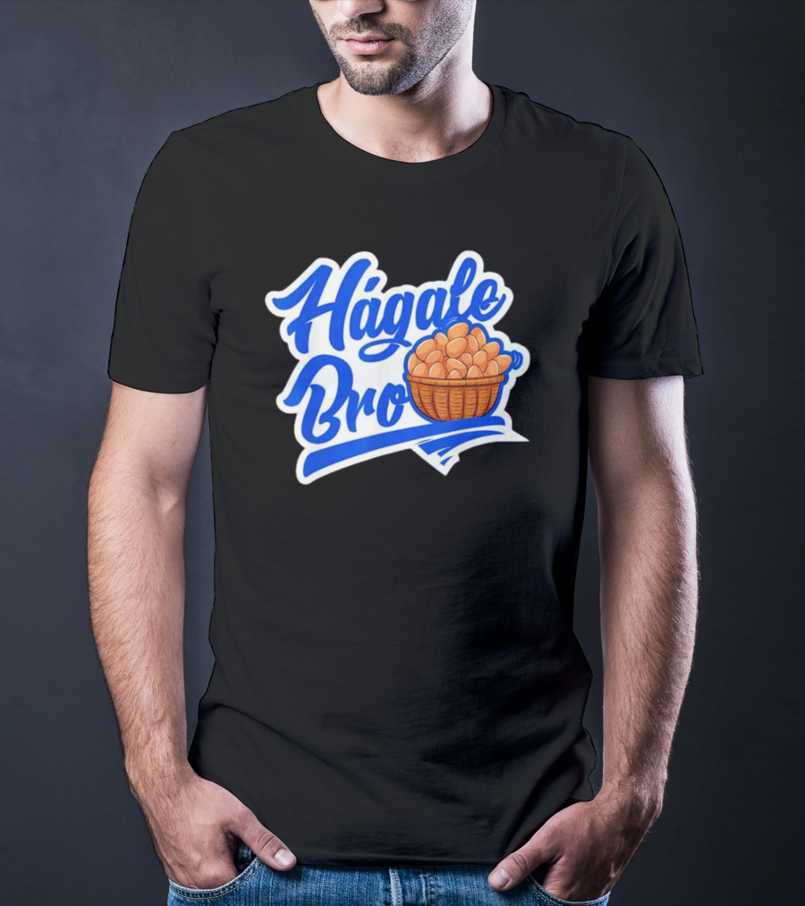 Hágale Huevos Bro El Salvador Basket Gift T-Shirt