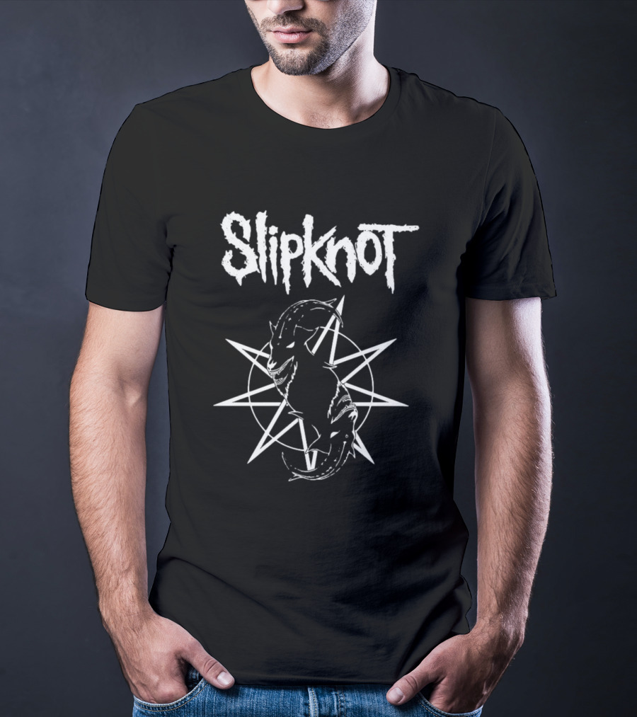 Slipknot Goat Star Icon Pentagram T-Shirt