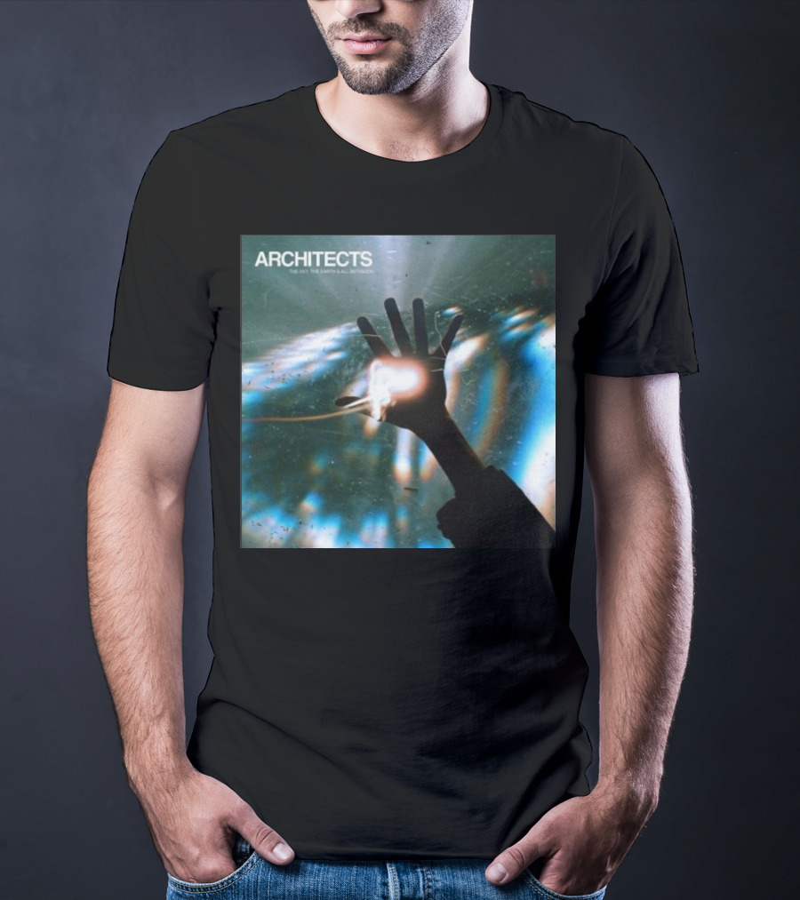 ARCHITECTS The Sky, The Earth And All Between Hand Through Light Rays T-Shirt