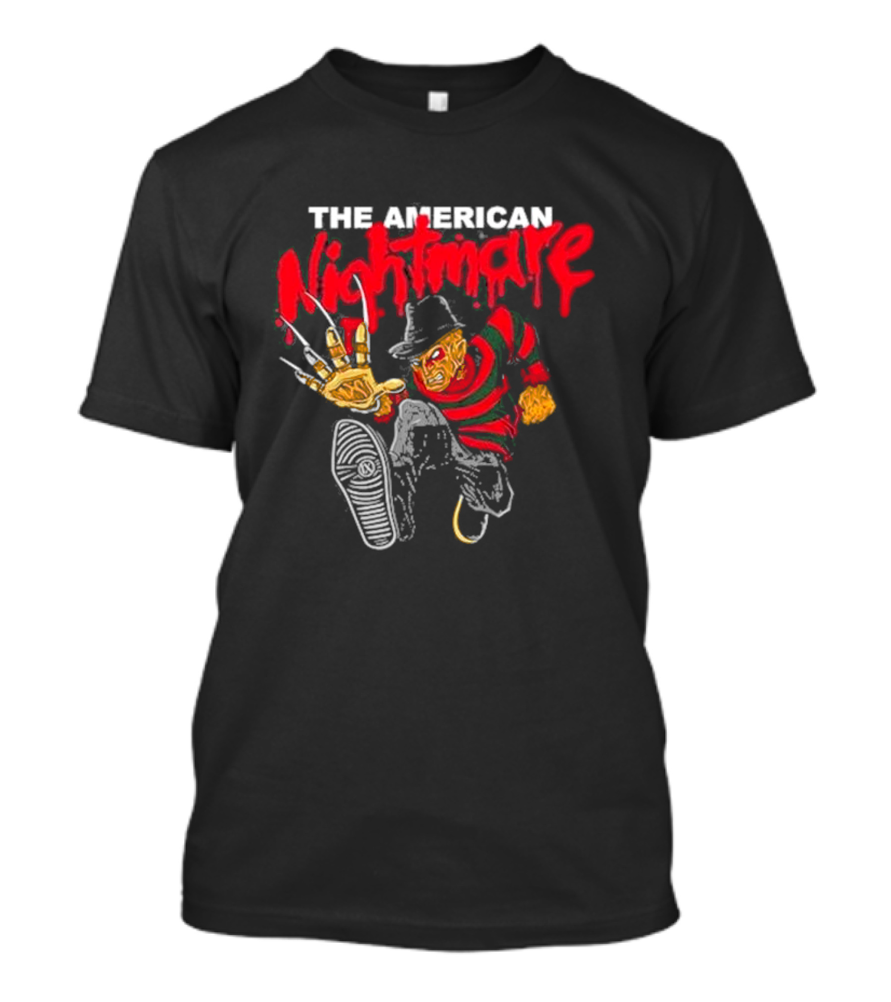 The American Nightmare Freddy Krueger Inspired Psychos Only Night Comes Creeping T-Shirt