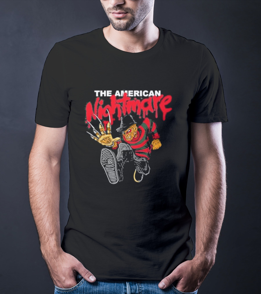 The American Nightmare Freddy Krueger Inspired Psychos Only Night Comes Creeping T-Shirt
