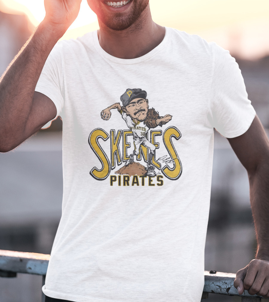 Skenes Pirates Paul Skenes Pittsburgh Pirates 38 T-Shirt