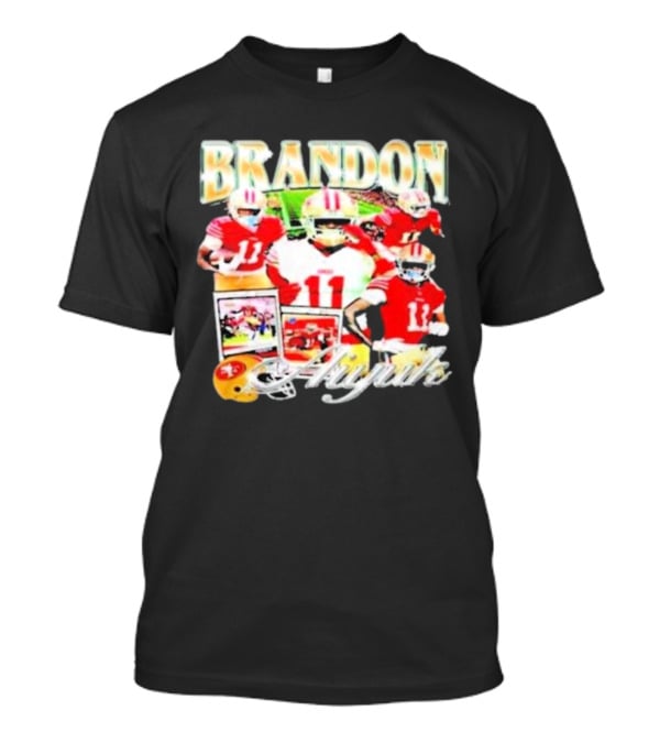 Brandon Aiyuk San Francisco 49ers Football Collage BA IGYB T-Shirt