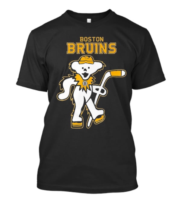 Boston Bruins Grateful Dead Dancing Bear T-Shirt