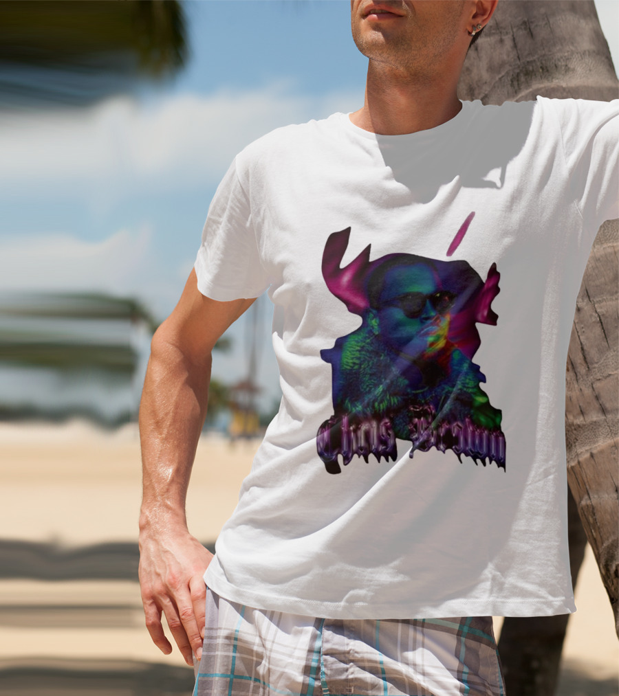 Chris Brown Psychedelic Northern Lights T-Shirt