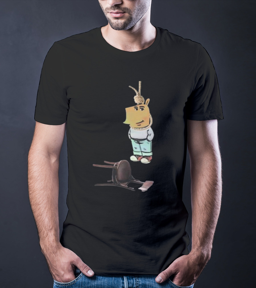 Rami I'm Just A Chill Guy Cartoon Character With Headphone T-Shirt