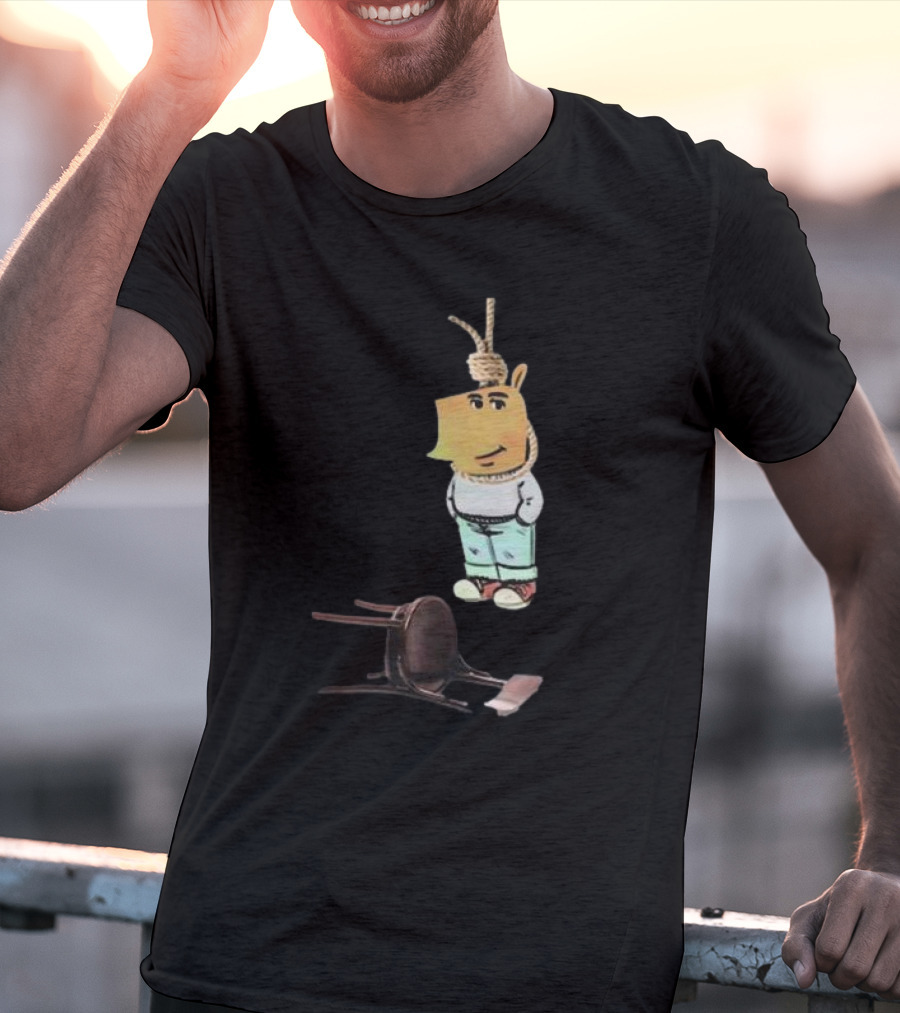 Rami I'm Just A Chill Guy Cartoon Character With Headphone T-Shirt