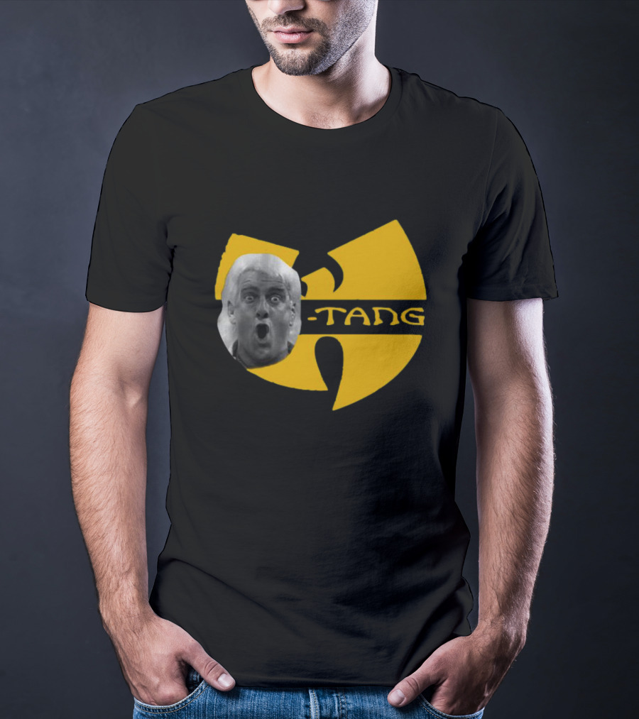 Ric Flair Woo Tang Clan Logo Mashup T-Shirt