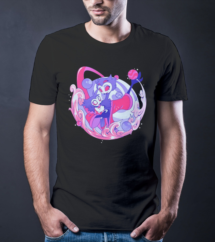 Stolas Owl Demon Cosmic Embrace Lullaby T-Shirt