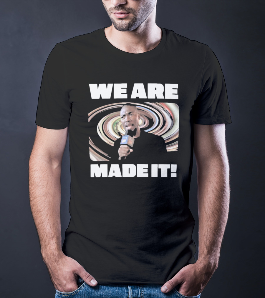 WE ARE MADE IT Swirled Microphone Moment T-Shirt