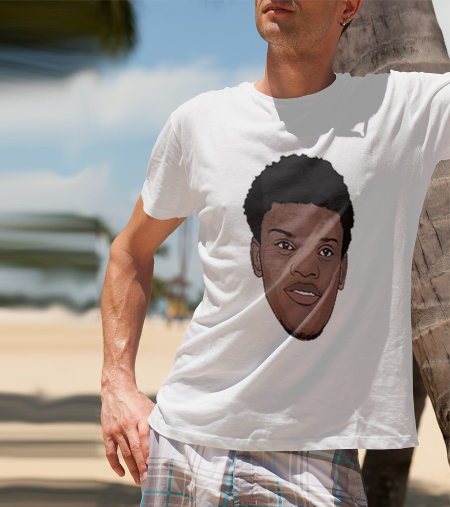 Lamar Jackson Big Head MVP Baltimore Ravens NFL T-Shirt