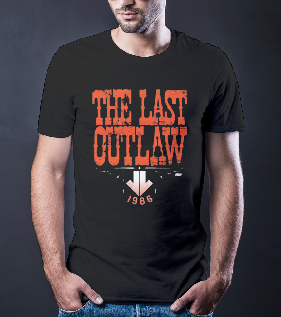 The Last Outlaw AEW Since 1986 Jeff Jarrett Vintage T-Shirt