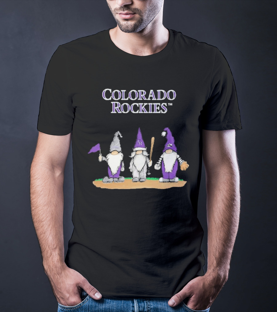 Colorado Rockies Infant Gnomes Baseball T-Shirt