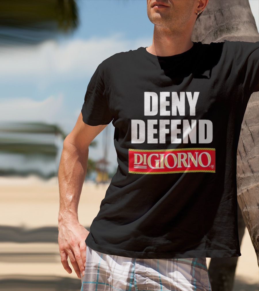 Methsyndicate Deny Defend DiGiorno Pizza T-Shirt