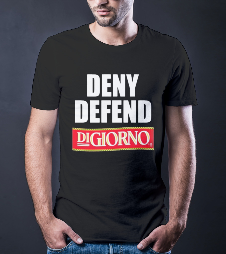 Methsyndicate Deny Defend DiGiorno Pizza T-Shirt